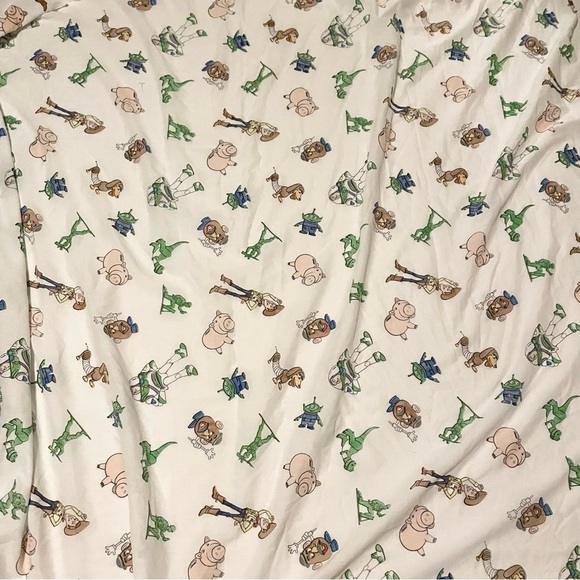 Vintage Toy Story Double/Full Flat Sheet 93” x 76” - Picture 12 of 16